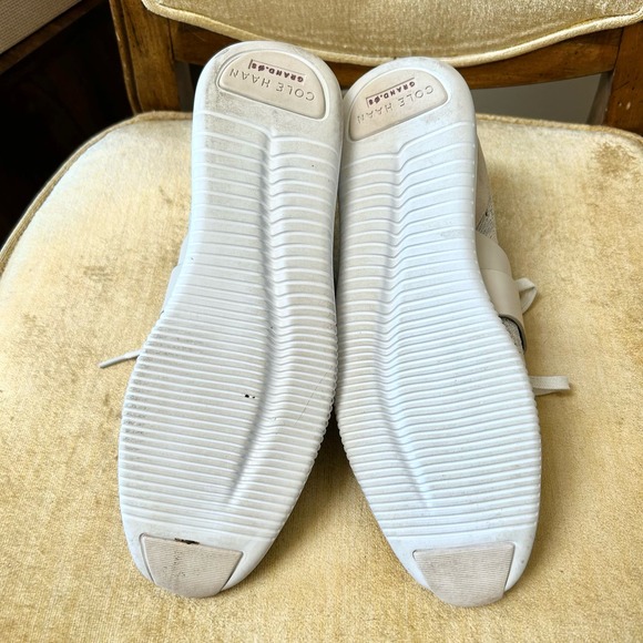 Cole Haan | Studiogrand Knit Sneakers in Rainy Day Silver Size 9.5 - Picture 3 of 5